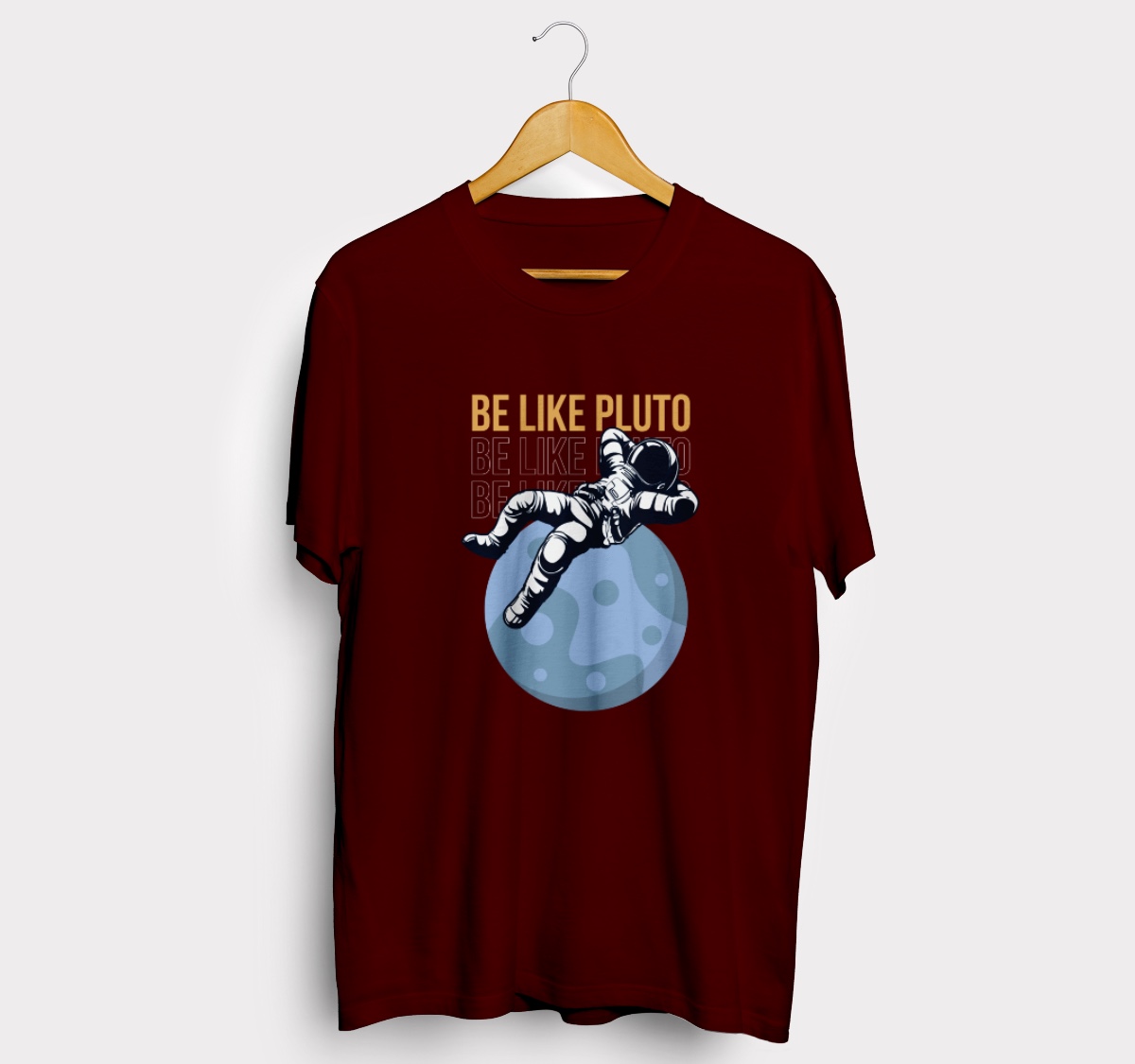 Be like Pluto maroon