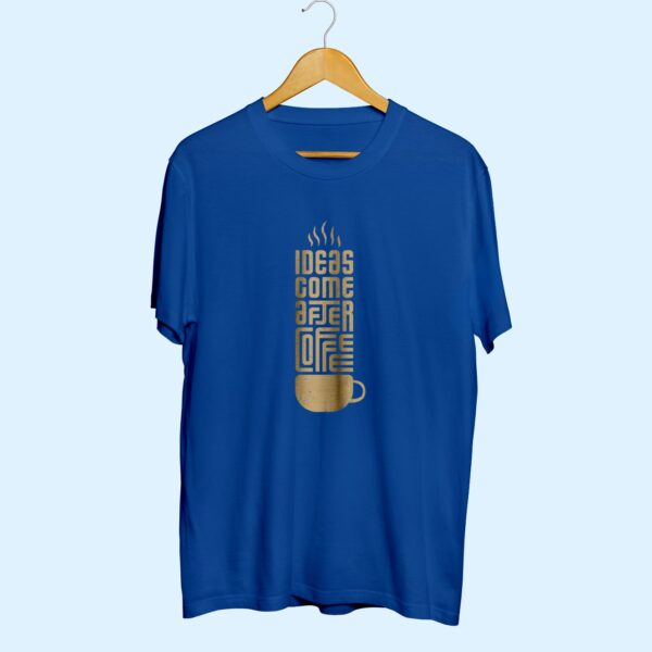 Coffee ideas half sleeve T-shirt