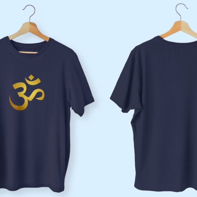 OM symbol oversized T-shirt