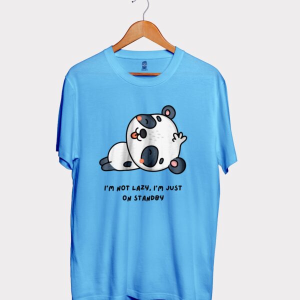 I am not lazy half sleeve T-shirt