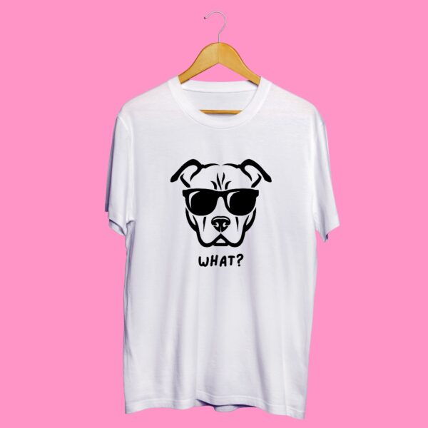 Dog What half sleeve T-shirt