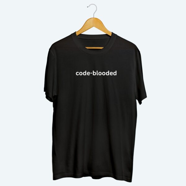 Code Blooded Half Sleeve T-Shirt