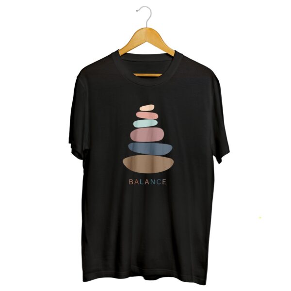 Balance Stones Half Sleeve T-Shirt