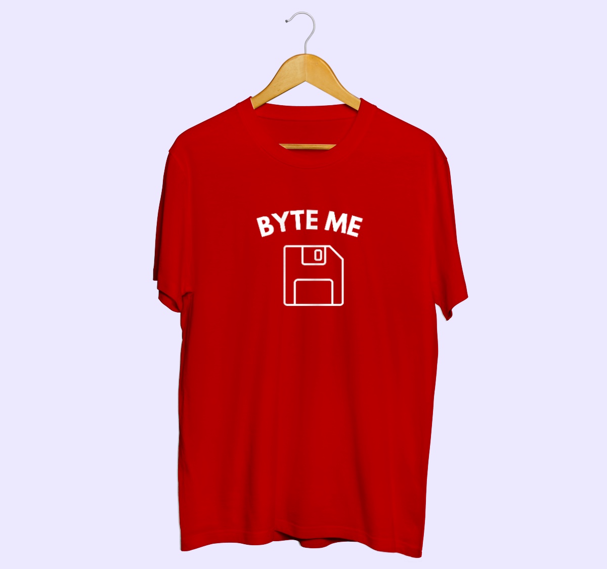 Byte me red