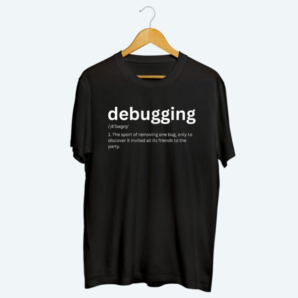 Debugging Round Neck T-Shirt