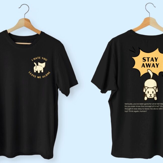 Funny Dog's Stay Away T-shirt