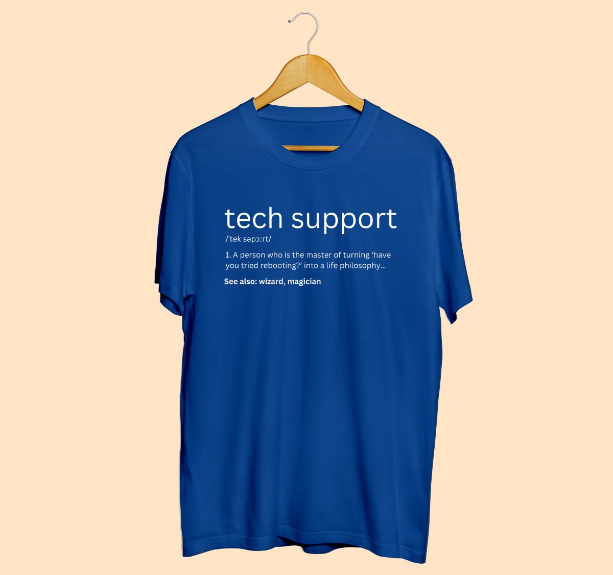 Royal blue tech support