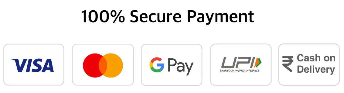 Secure payment Footer