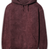 Maroon acid wash sweatshirt