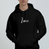 Black paw hoodie