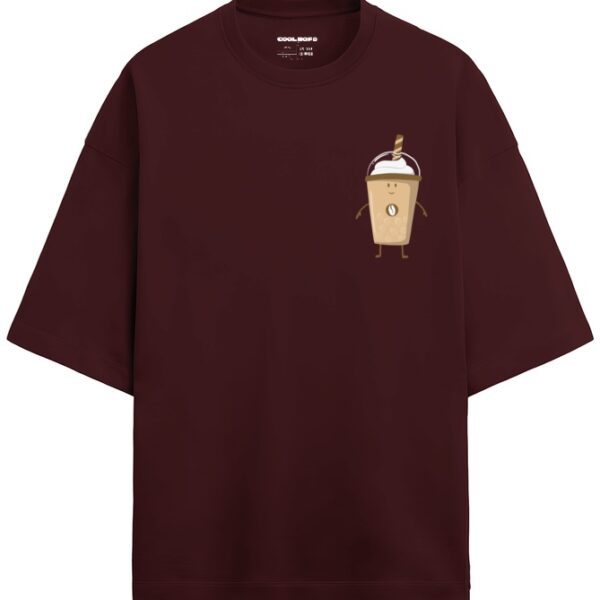 Iced Coffee Oversized Heavy Gauge T-Shirt