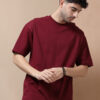 Maroon oversize 1