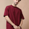 Maroon oversize 2