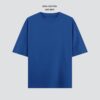 Royal blue front oversize