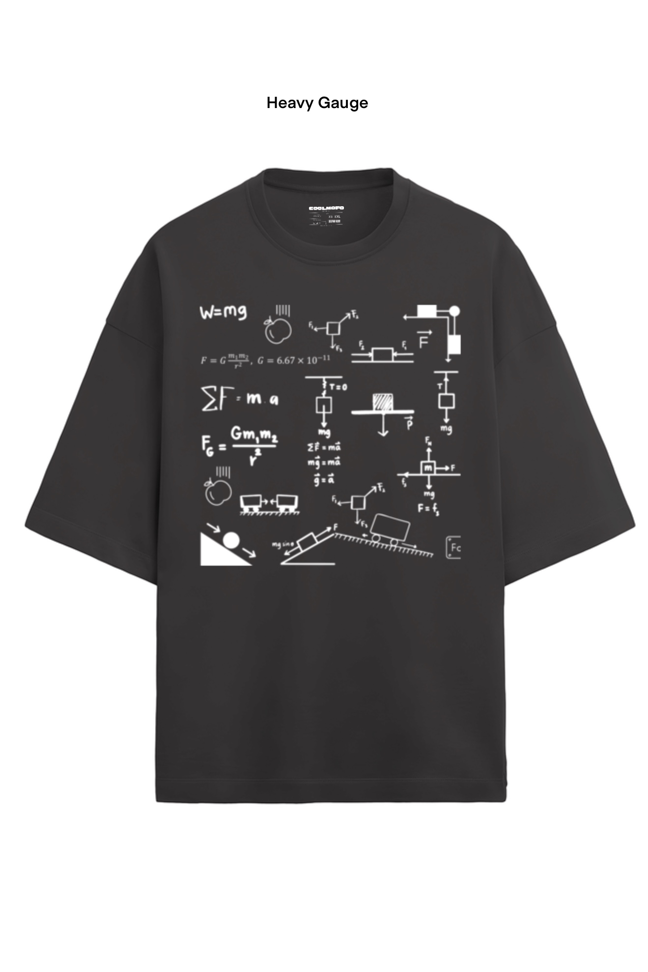 Terry_T-shirt black tesla