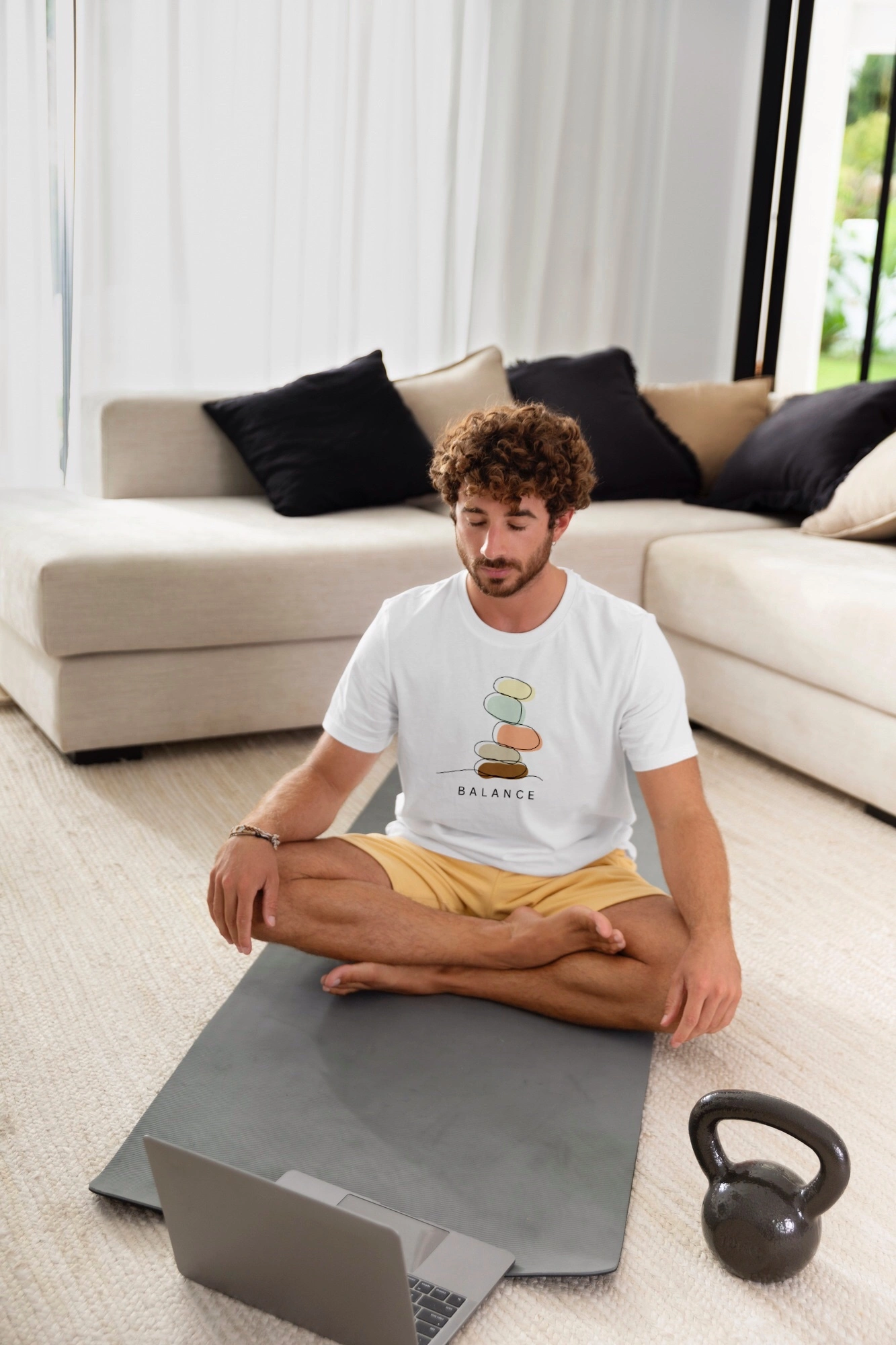 Balance yoga tee