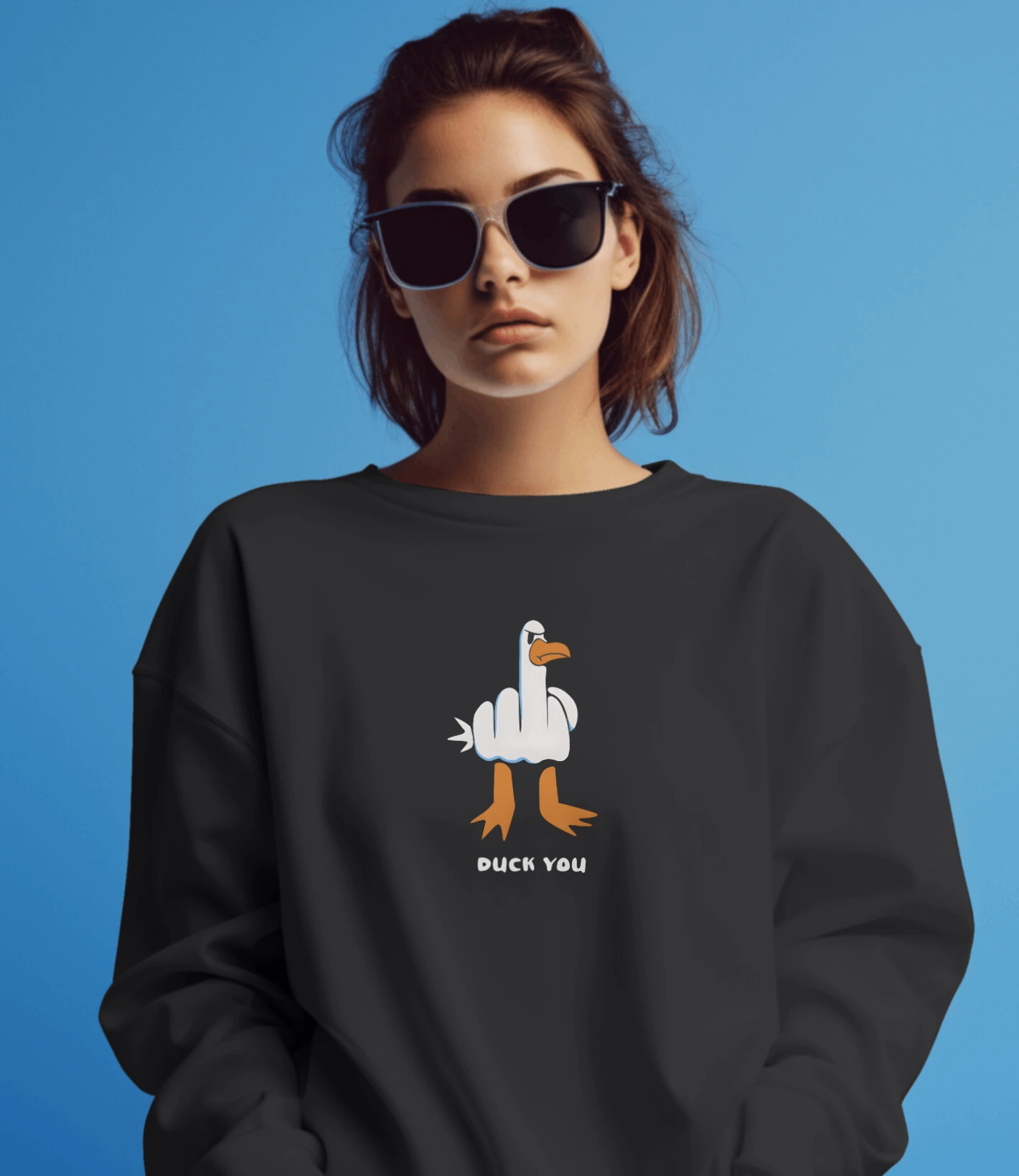 Duck you mock-up