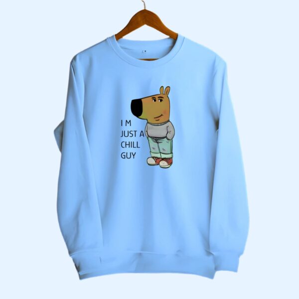 Sweatshirt_baby blue chill guy-min