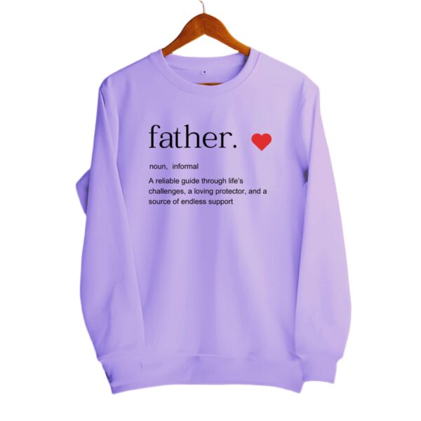 Sweatshirt_father lavender -min