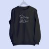 Sweatshirt_pawsome black-min