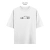 Oversize Porsche white