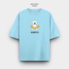 Oversize tee baby blue