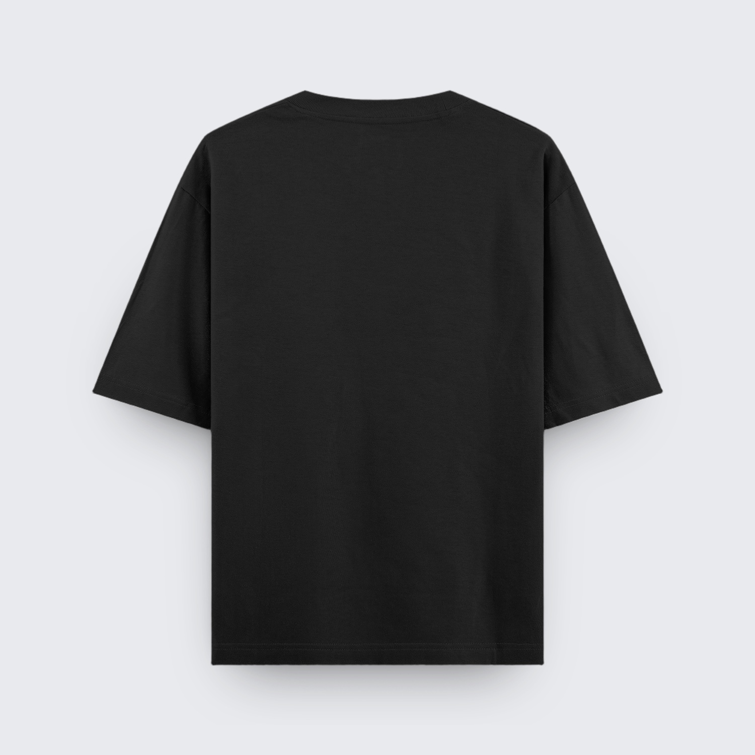 Oversized t Shirt black back