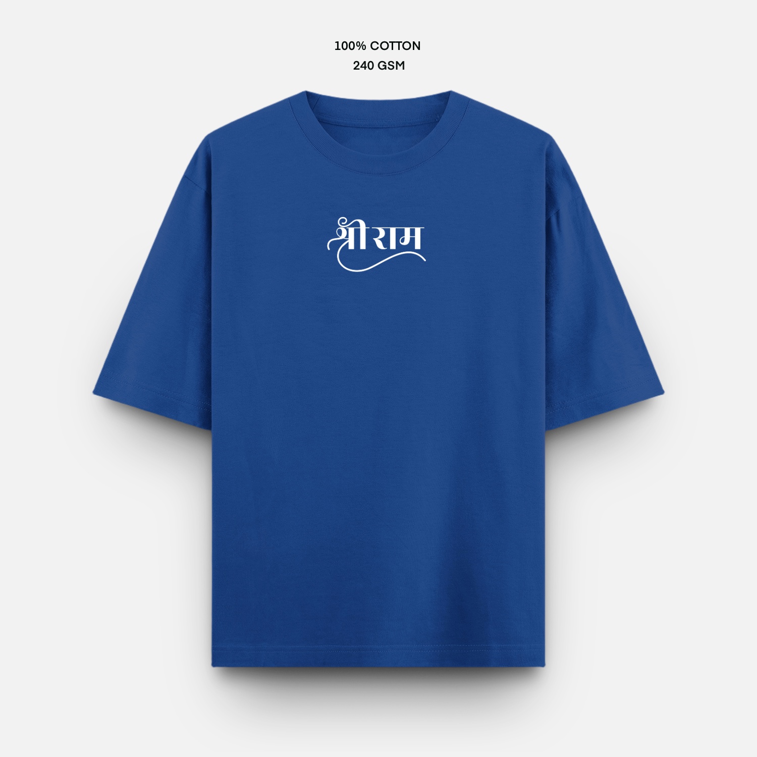 Oversized blue tee Ram